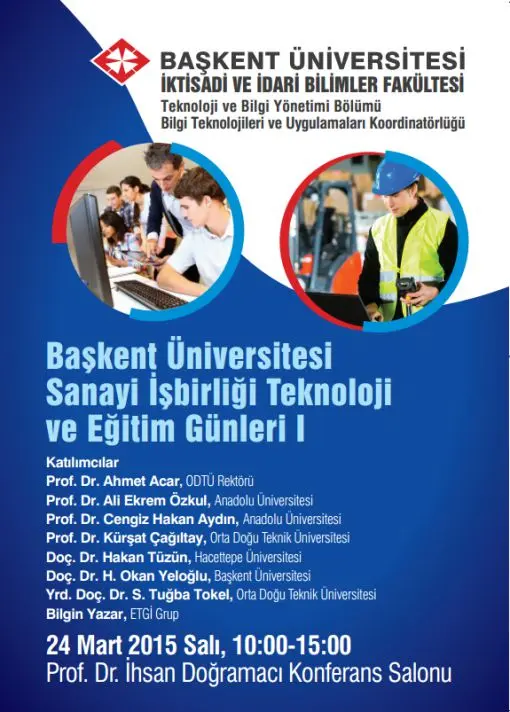 Başkent Üniversitesi'nde 24 Mart'ta Gelecekte Eğitim Konuşulacak