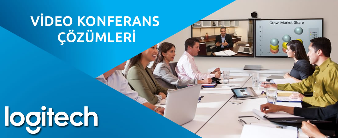 LOGITECH VİDEO KONFERANS ÜRÜNLERİ LOGITECH profesyonel video konferans çözümleri.