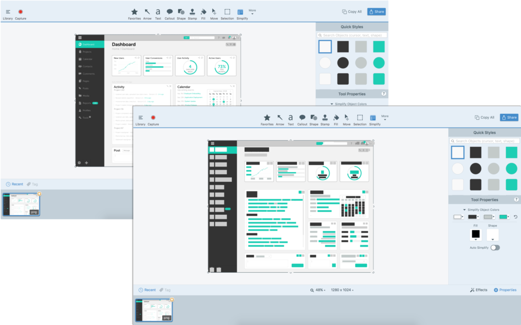 Snagit2019SimplifiedInterface EN 1