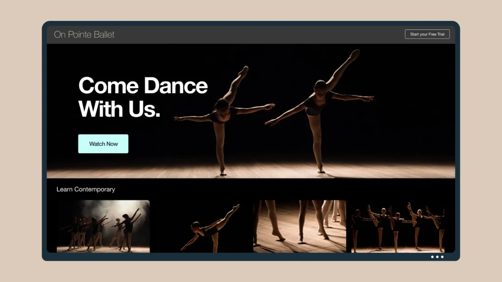 Professional video sharing website setup with Vimeo